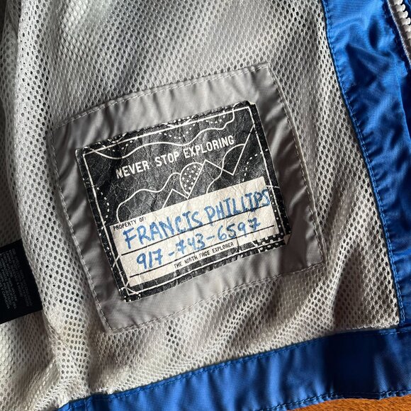 The North Face blue rain jacket XXS 5 - Picture 7 of 12